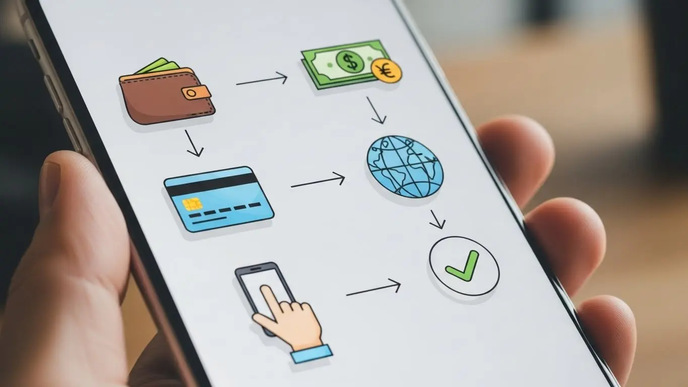 신용카드 현금화 후기 프로세스를 단계별로 보여주는 다이어그램